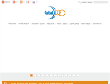 Tablet Screenshot of faitalpro.com